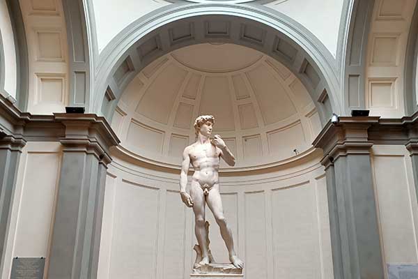 Accademia Gallery in Florence - Statue of David