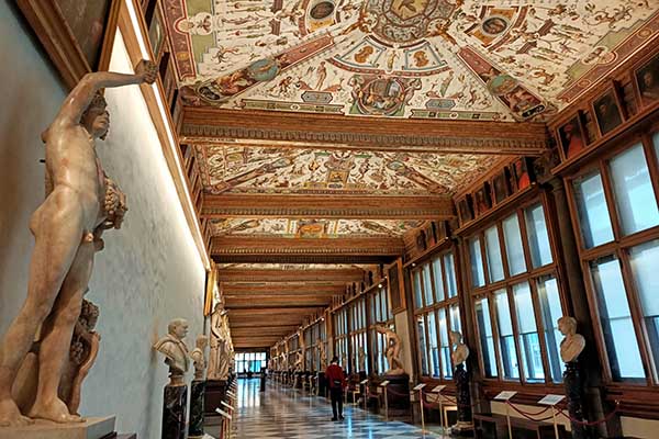 Uffizi museum Florence